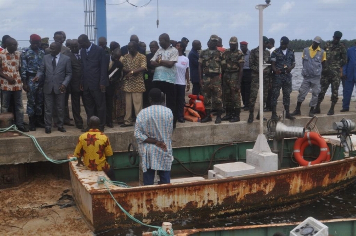 Enseignement technique  et formation professionnelle / Albert Flindé à Grand-Lahou : 